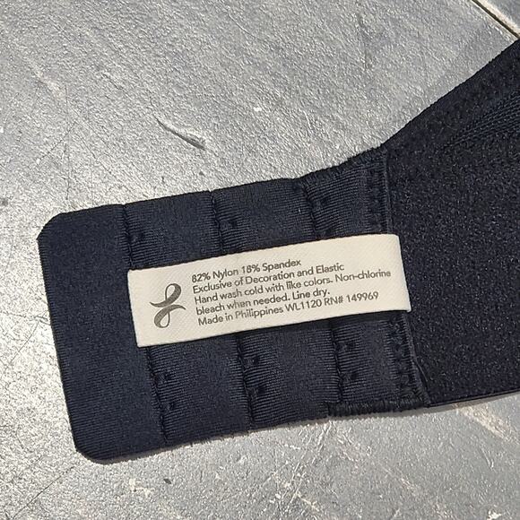 Lively The Busty Stripe Mesh Bralette Elastic Stretch Band‎ Plunge Front Size 3 - Picture 6 of 9